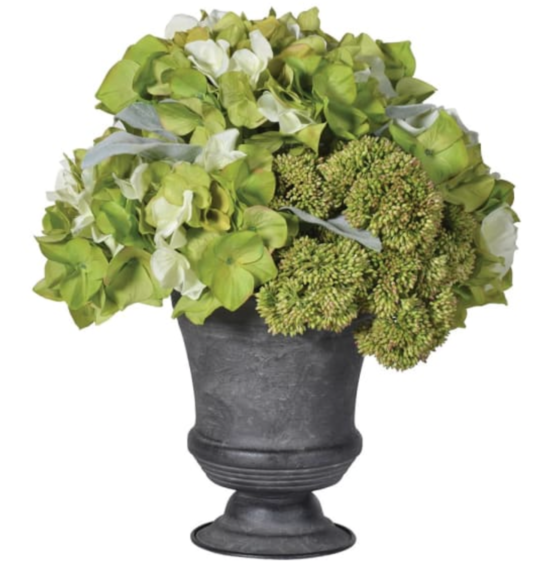 Hydrangea in Ceramic Urn