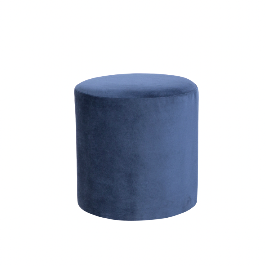 Blue Footstool