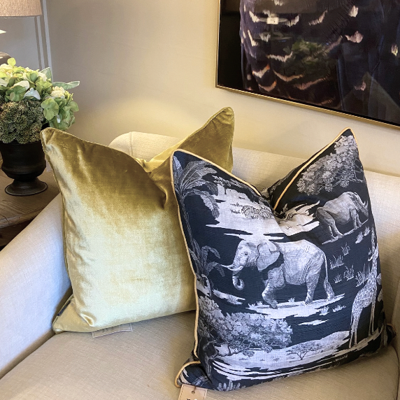 Large Giraffe Cushion