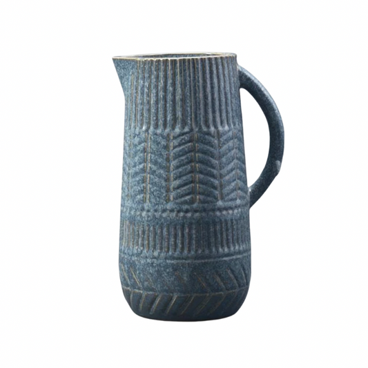 Blue Ceramic Jug