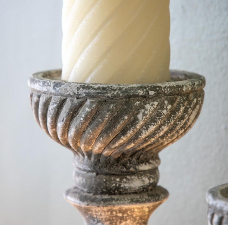 Candlestick Aged Large