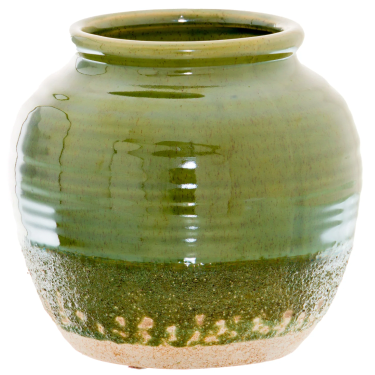 Seville Collection Olive Squat Vase