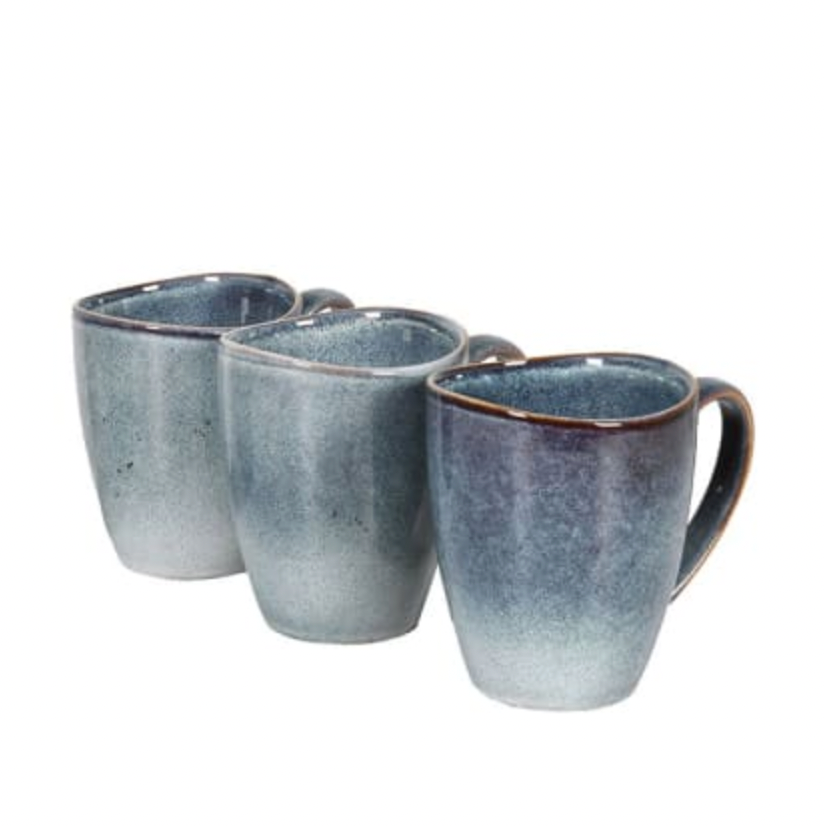 Set of 4 Cornflower Mugs