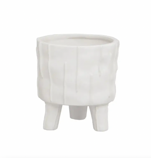 DRAKELOW SHOWHOME ASPEN WHITE PLANTER