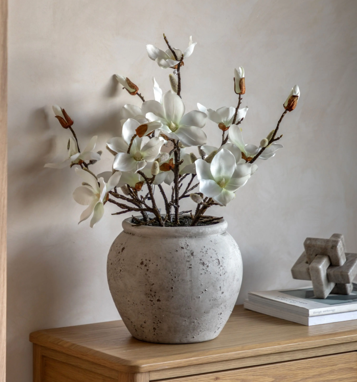Magnolia Vase Arrangement
