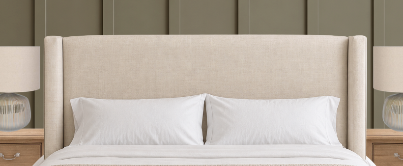 Bespoke double headboard
