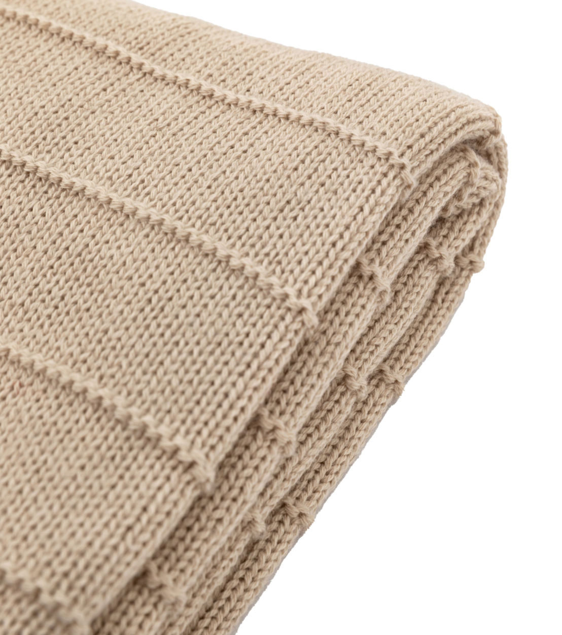 Florence Knit Throw Taupe