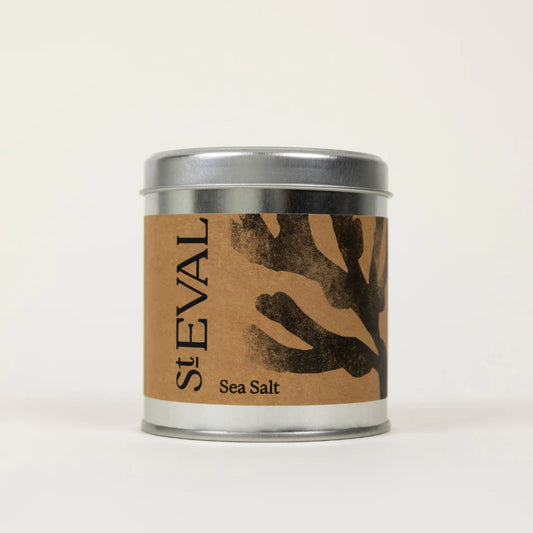 St Eval Tin Candle - Sea Salt