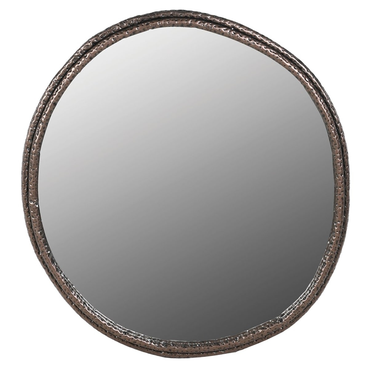 Rosso Round Wall Mirror
