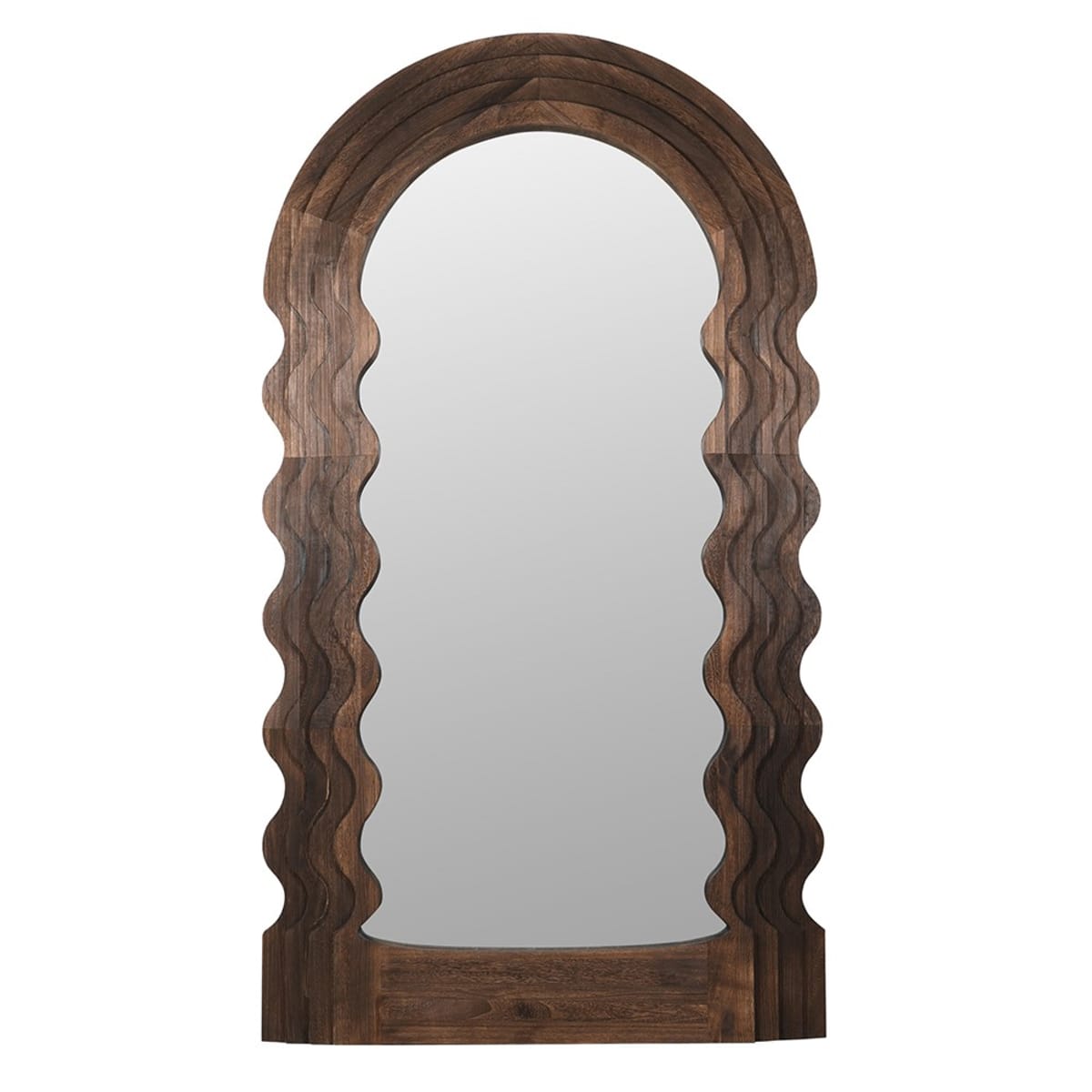 Paulownia Wood Wall Mirror