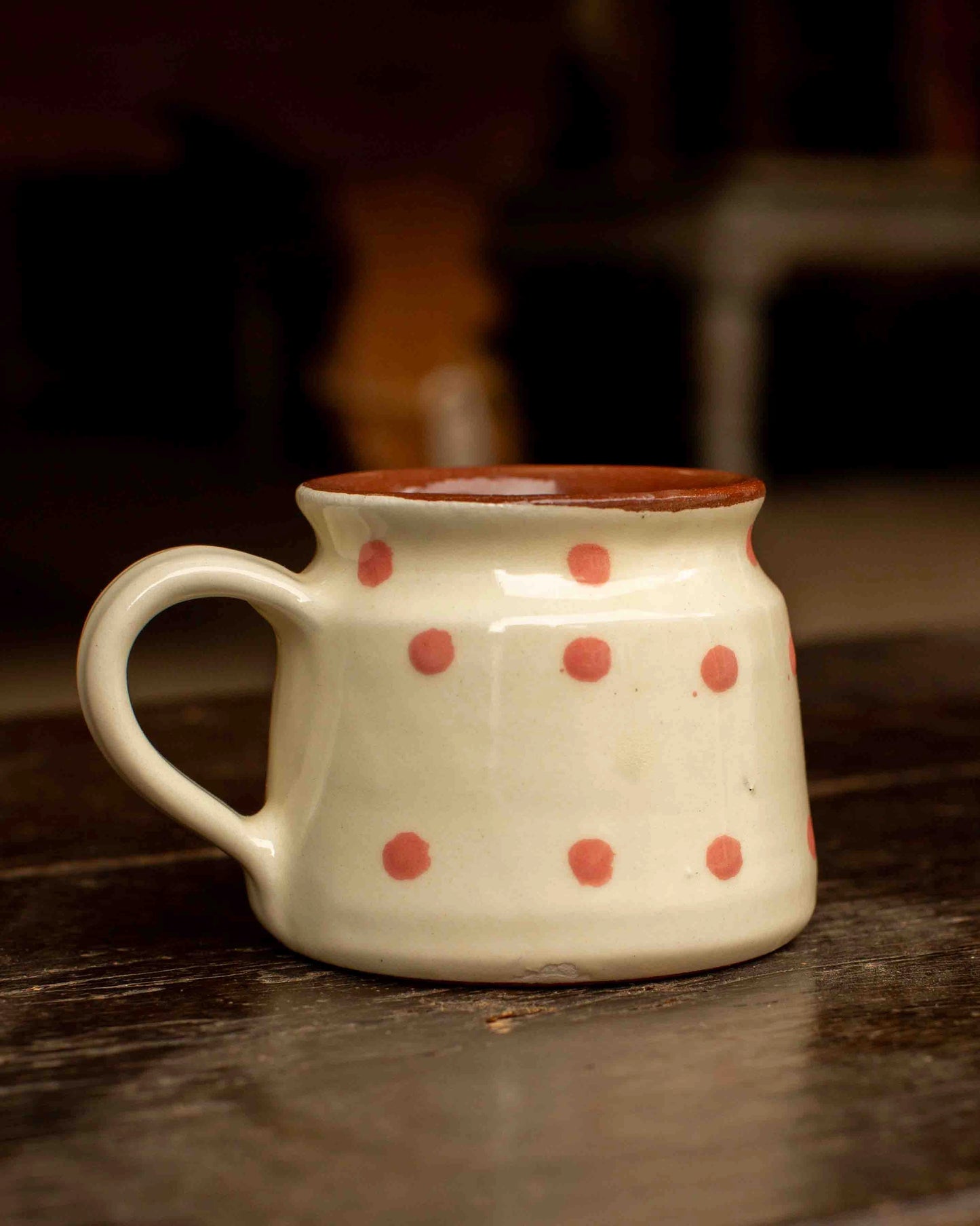 Handmade Mug - Red Spot