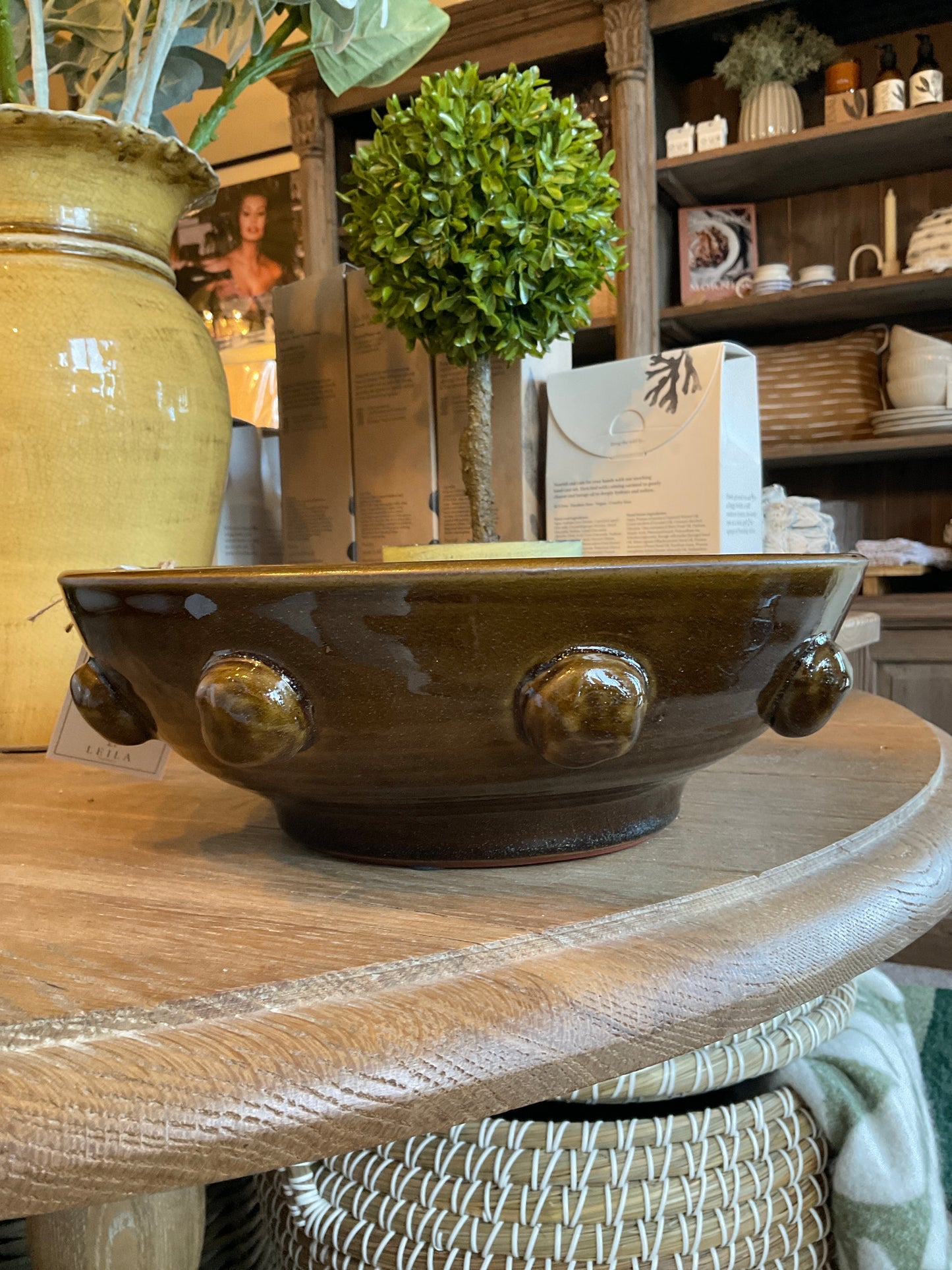 Terracotta Bubble Bowl