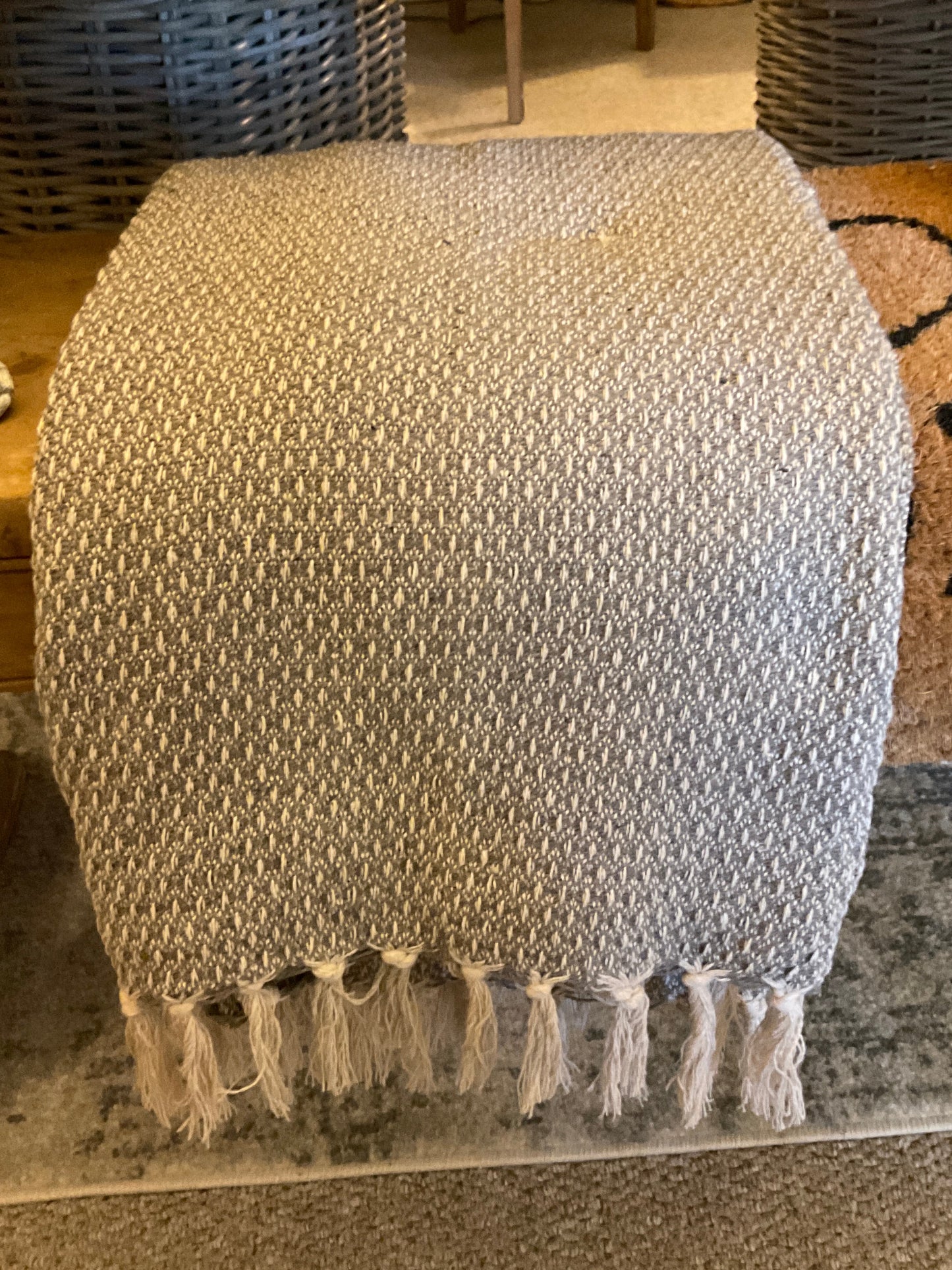 Darling Grey Throw