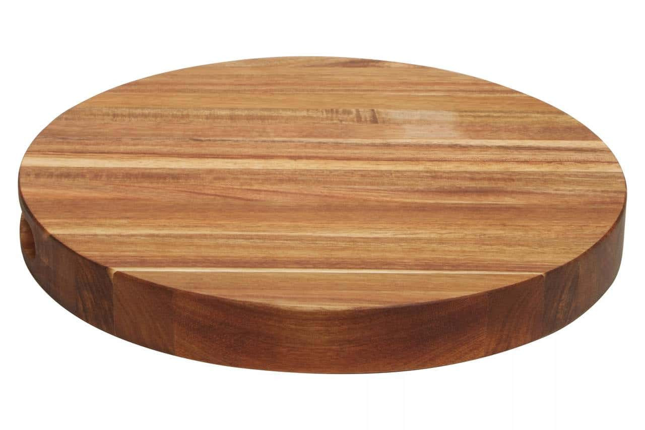 Kora Acacia Round Chopping and Serving Board