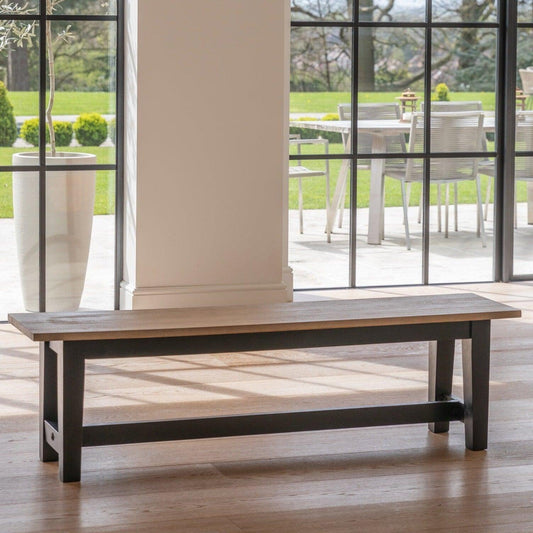 3 Seater Mango Wood Dining Bench